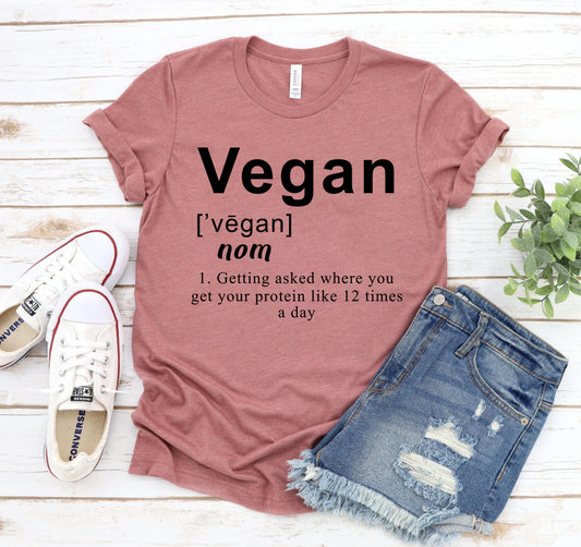 Vegan Definition T-shirt